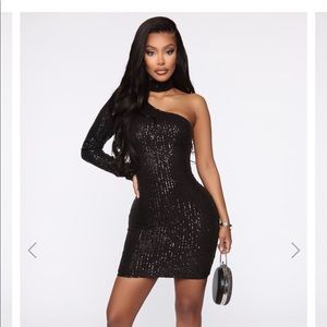 Fashion Nova sequin dress